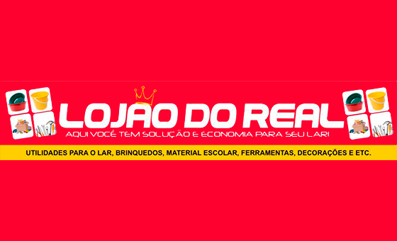 Logo LOJAO DO REAL/MUNDO DO REAL